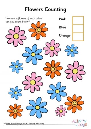 First Counting Worksheets