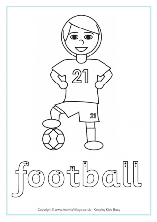 Football Finger Tracing