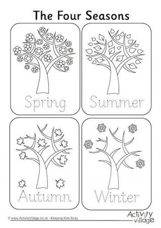 The Seasons: Spring, Summer, Fall, Winter Activities