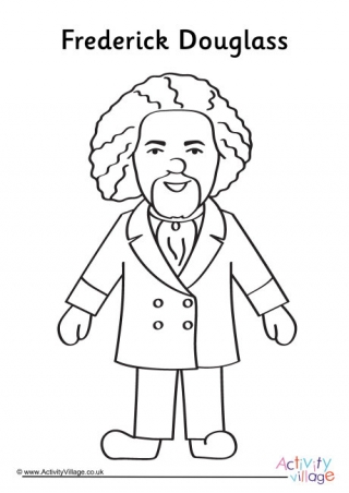 how to draw frederick douglass easy