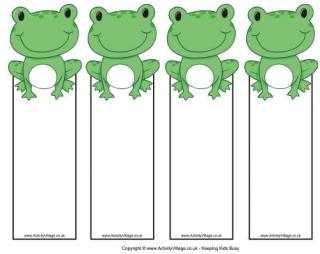 Frog Bookmarks