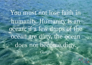 Gandhi Quote Poster