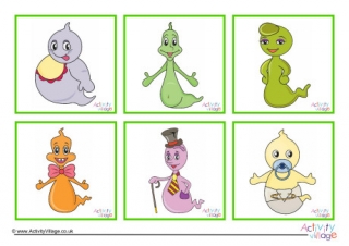 Ghost Game Cards