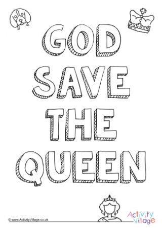 God Save the Queen - ESL worksheet by kate_scones