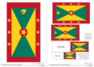 Grenada Flag Printable