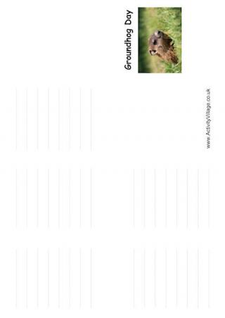 Groundhog Day Booklet  