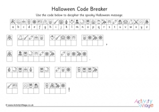Halloween Code Breaker 1