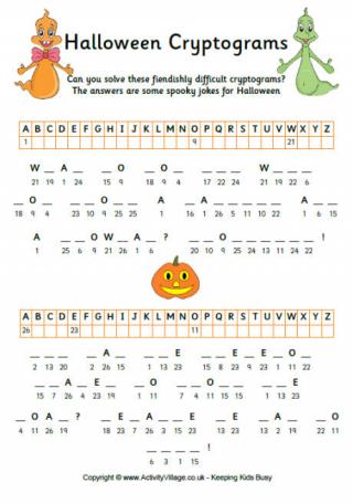 Halloween Cryptograms 2