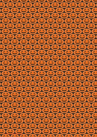 Halloween Scrapbook Paper Grin