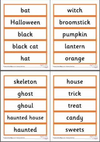 Halloween Vocabulary