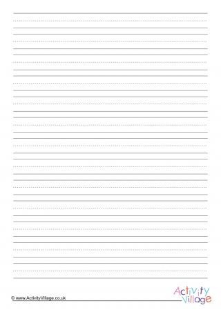 College Ruled Paper - Printable Lined Paper Medium Ruled