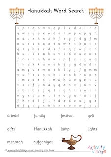 Hanukkah Puzzles