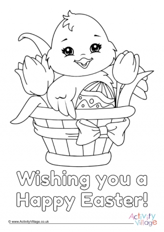 Download Easter Colouring Pages