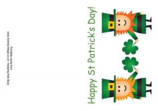 Happy St Patrick's Day Card