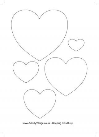 heart templates 2