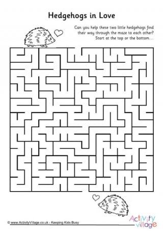 Valentine's Day Maze 1