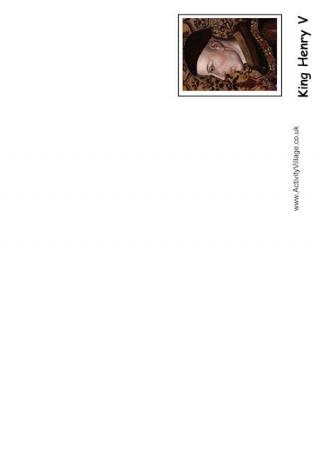 Henry V Booklet