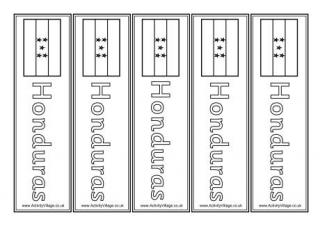 Honduras Bookmarks