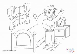 get dressed coloring page