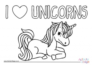 107 Colouring Pages For Unicorn  Best HD