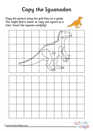 Iguanodon Grid Copy
