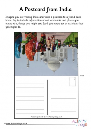 India Postcard 1