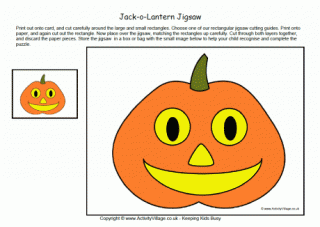 Download Jack O Lantern Printables