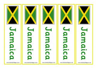 Jamaica Bookmarks