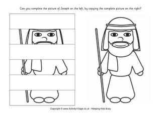Complete the Picture of Joseph Puzzle