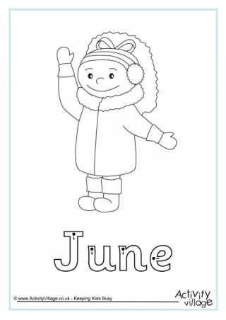 June Finger Tracing