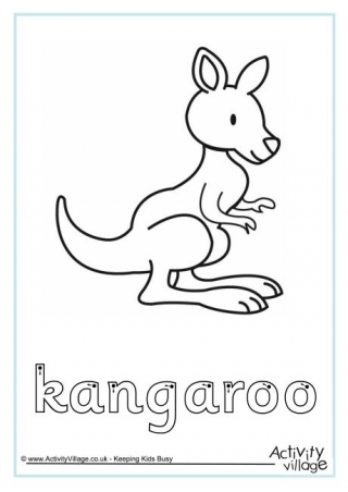 Kangaroo Printables