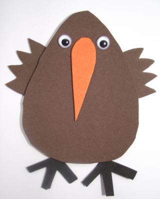 Kiwi Magnet Craft