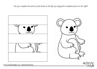 Complete the Koala Puzzle