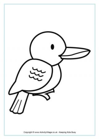 Printable Bird Colouring Pages for Kids