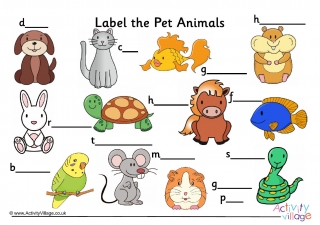 More Animal Worksheets