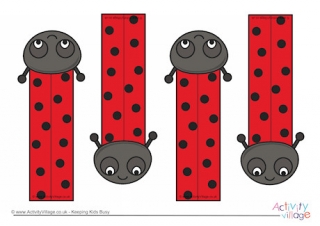 Ladybird Bookmarks