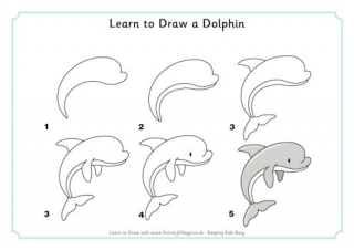 How To Draw Animals For Kids: Simple And Easy Drawing Book To Learn How To  Draw Dog Cat Lion Elephant Dolphine and More Step By Step For Kids