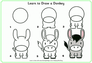 HOW TO DRAW Animals: Learn to Draw For Kids, Step by Step Drawing (How to  Draw £4.65 - PicClick UK