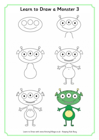 Learn to Draw Monsters