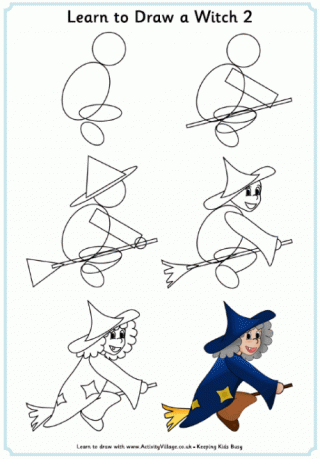easy drawings step by step halloween small