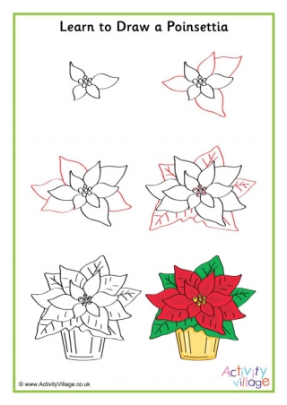 Poinsettia Sketch Stock Illustrations Cliparts and Royalty Free Poinsettia  Sketch Vectors