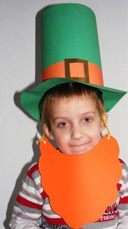 st patricks day hat craft