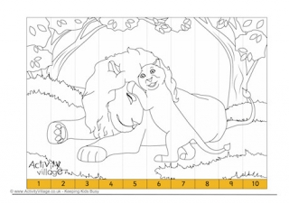 Lion Worksheets