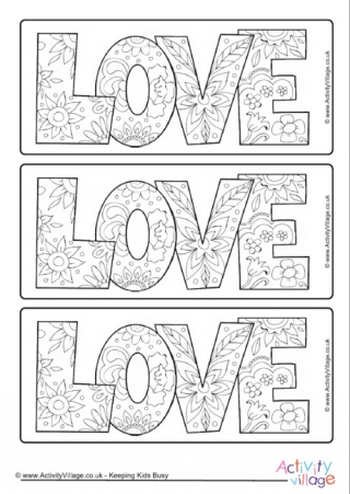 printable bookmarks for valentine's day