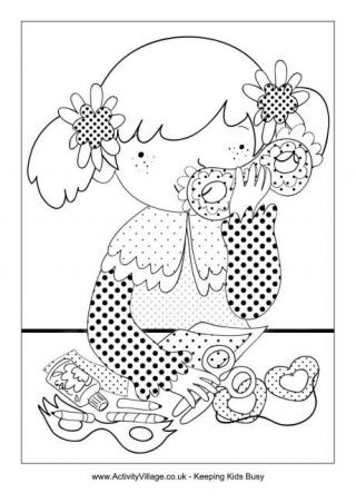 mardi gras colouring pages