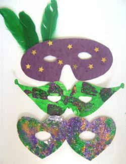 Mardi Gras Crafts