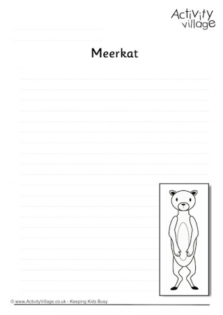 Meerkat Worksheets