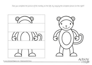 kingdom animal worksheet Monkeys