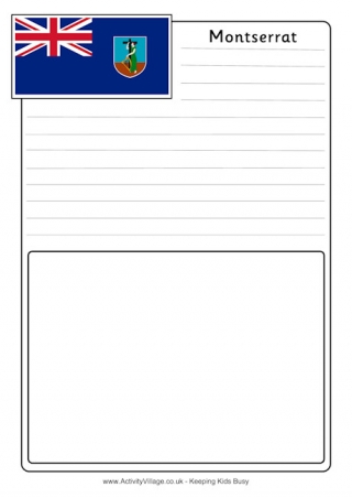 Montserrat Notebooking Page