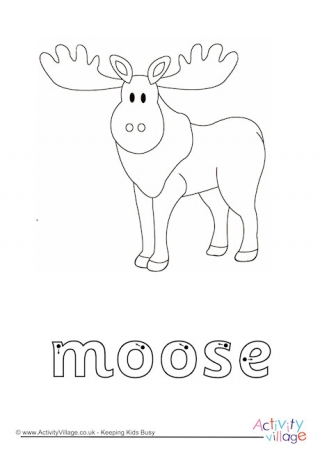 Moose Finger Tracing